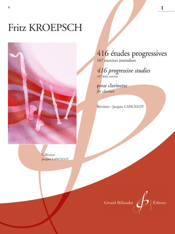 416 Études progressives. Volume 1 Visual